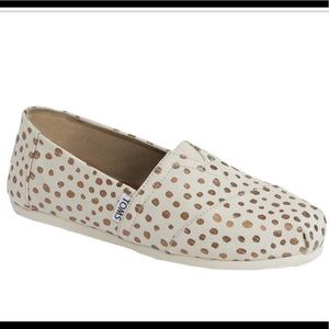 TOMS Classic Alpargata Printed Canvas Slip Ons